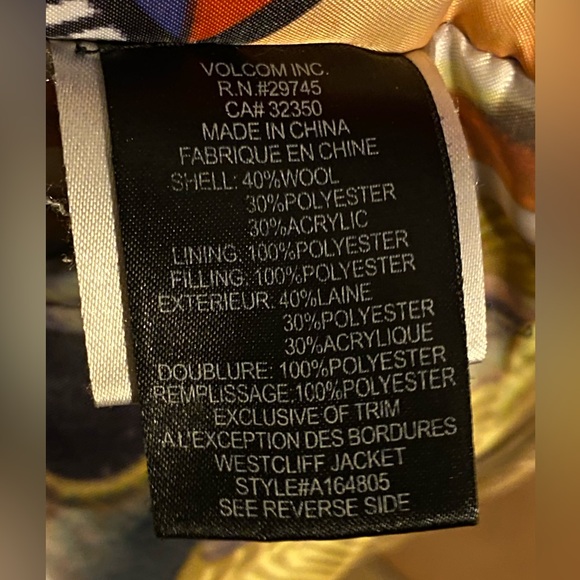 Volcom Westcliff Winter Jacket - Picture 11 of 15